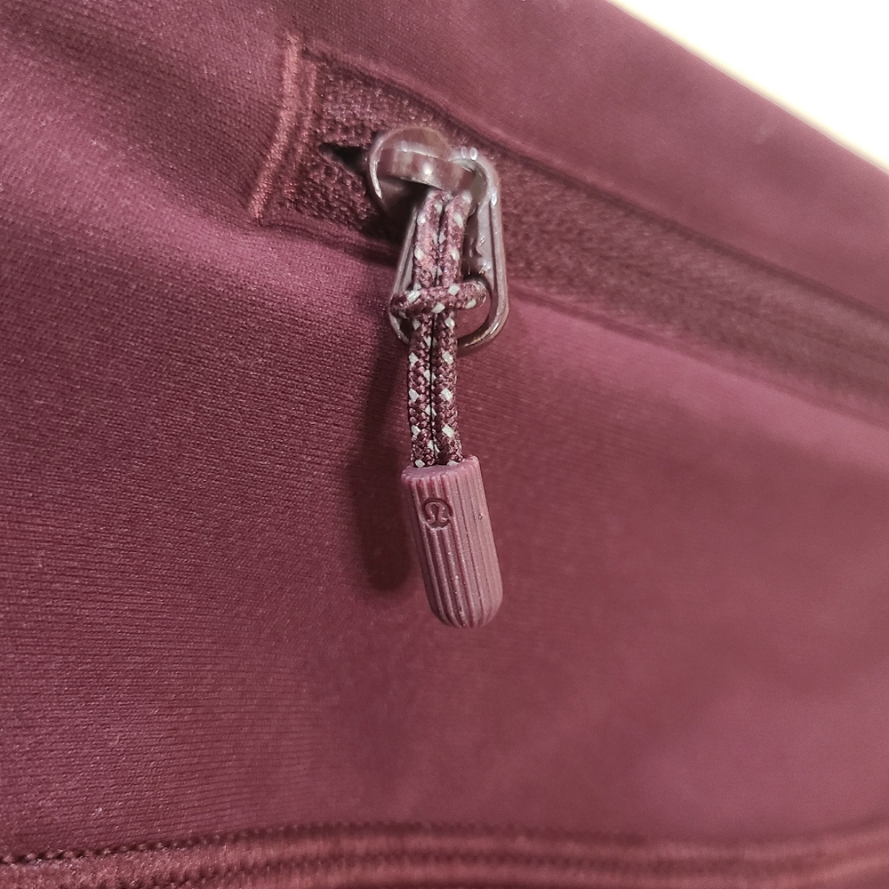 Lululemon Tight Stuff Tight II 25" Legging Deep Ruby Sz 4 - Picture 11 of 15